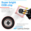 6000K/8000K LED Headlight Bulbs with Cooling Fan