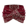 Ultra-Wide Knotted Headband for Yoga & Workouts
