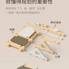Natural Wooden Cabin Building Kit – DIY Forest House Blocks