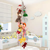 Bohemian Cotton Hanging Storage Chain with 20 Steel Clips
