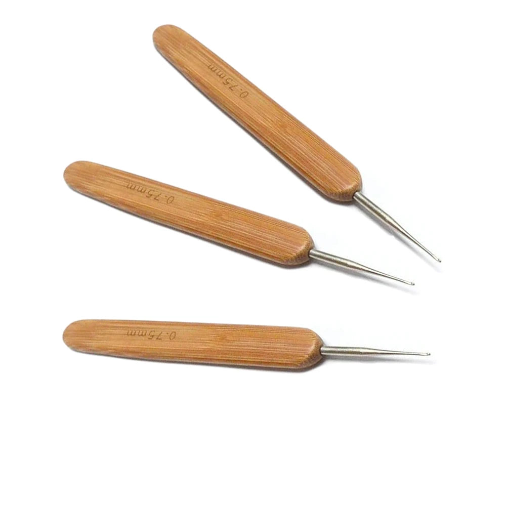 Dreadlock Crochet Hook Set of 3 (0.75mm)