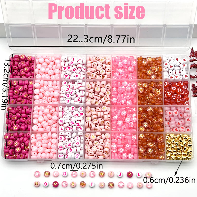 Acrylic Bead Kit for DIY Jewelry Making