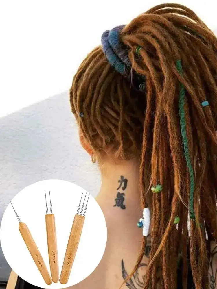Dreadlock Crochet Hook Set of 3 (0.75mm)