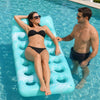 Adult Inflatable Pool Float with Headrest