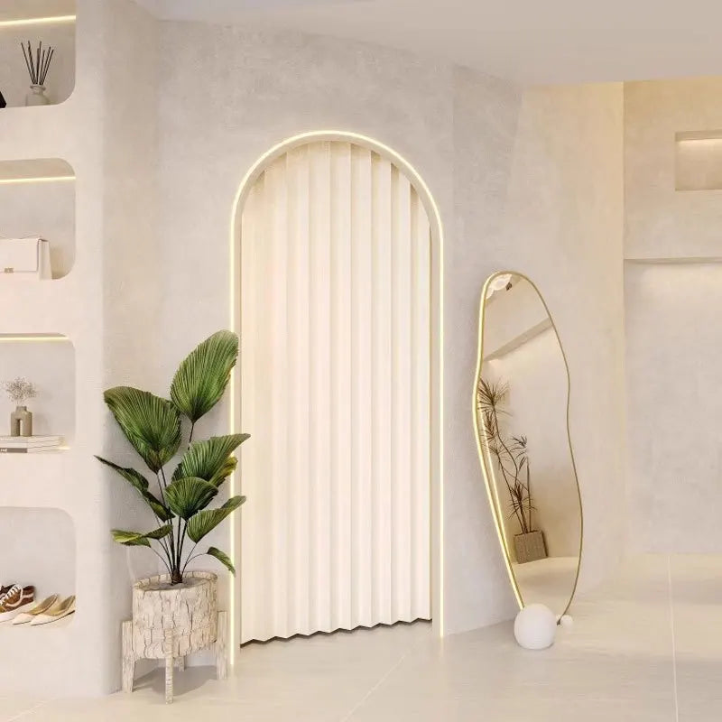 Soft Drape Room Divider Curtain for Privacy and Decor