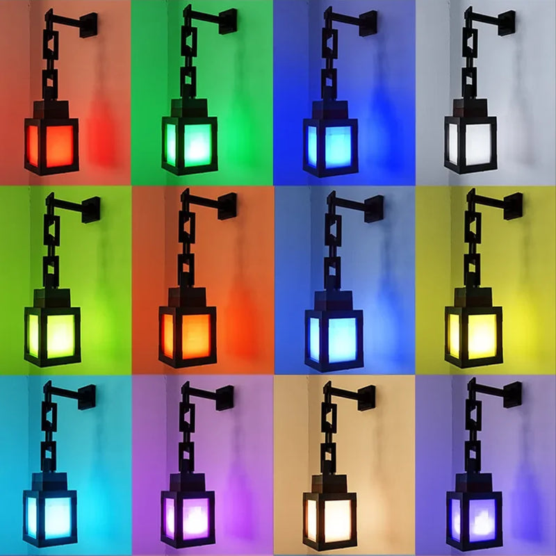 Pixel-LED-Nachtlicht im Retro-Stil