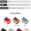 Vintage PU Leather Jewelry Box with Kiss Lock Closure