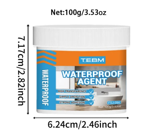 Transparent Waterproof Sealant for Home Repairs