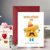 Humorous Father's Day Greeting Card with Envelope