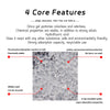 Close-up view of spherical silica gel particles used for moisture control and adsorption.