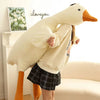 Soft Goose Plush Cuddle Pillow - Adorable Duck Stuffed Animal for Kids and Decor
