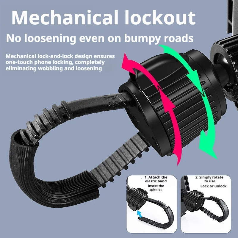 Universal Motorcycle Phone Mount with Quick Release