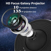 Galaxy Star Projector Night Light with 12 Film Slides