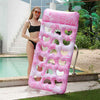 Adult Inflatable Pool Float with Headrest