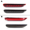 LED Rear Bumper Reflector Lights with Tail and Brake Functions