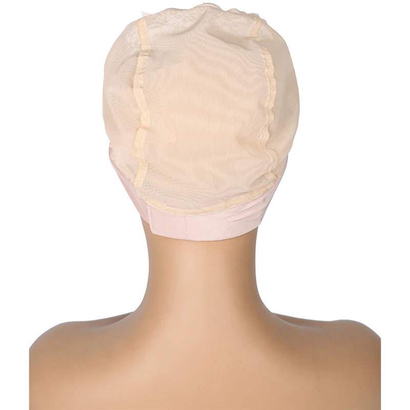 Adjustable Wig Cap with Headband