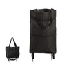 2-in-1 Foldable Shopping Cart Trolley Bag with Wheels