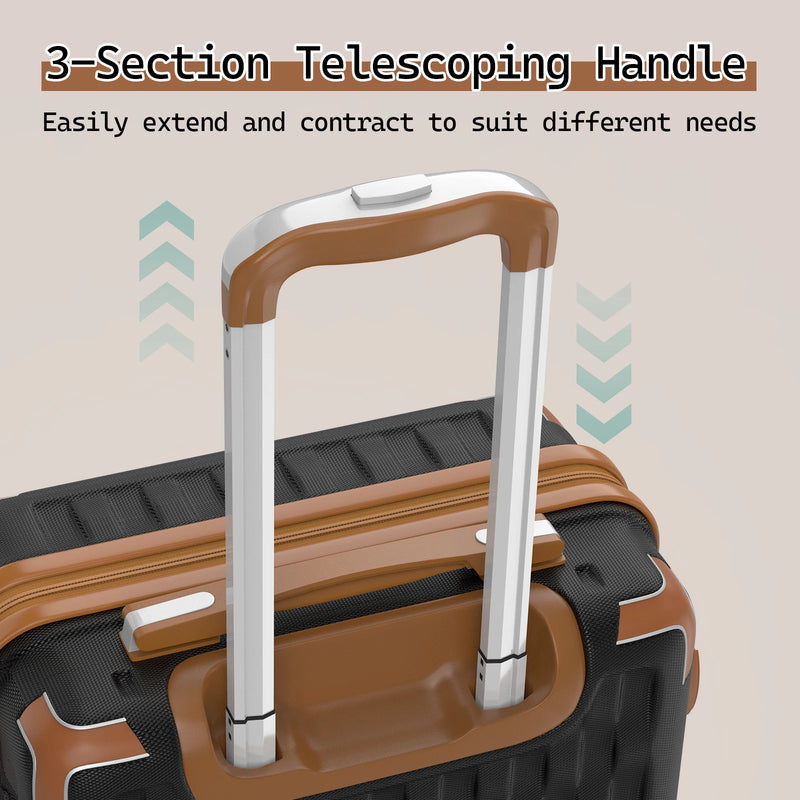 Lightweight Hard-Shell Spinner Suitcase with TSA Lock