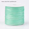 Roll of 0.8mm green nylon cord for jewelry making and crafting