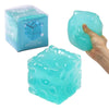 Aqua Blue Cheese Squishy Stress Relief Toy