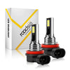 High-Performance LED Headlight Bulbs, 6000K Cool White, IP68 Waterproof (2-Pack)