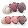 Montessori Silicone Stacking Cups for Baby Bath & Play