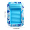 Extra-Large Inflatable Pool Lounger with Pillow