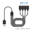 4-in-1 Multi-Charging Cable (20cm)