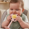 Silicone Baby Rattle and Teether Set with Suction Base