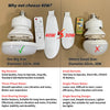 Compact Ceiling Fan Light with Remote Control