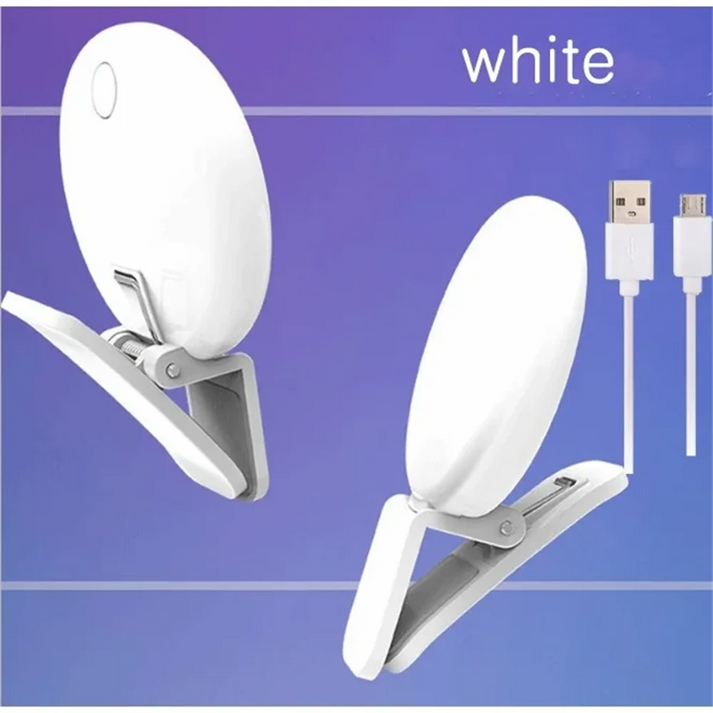 Mini Luz Anular LED con Clip para Selfies