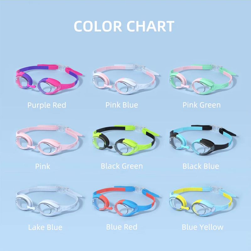 Kids' Anti-Fog Swimming Goggles