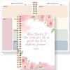 A5 Spiral Bible Study Journal with SOAP Method Layout