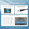 65W Dell Laptop Charger with Interchangeable Tips