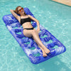 Adult Inflatable Pool Float with Headrest