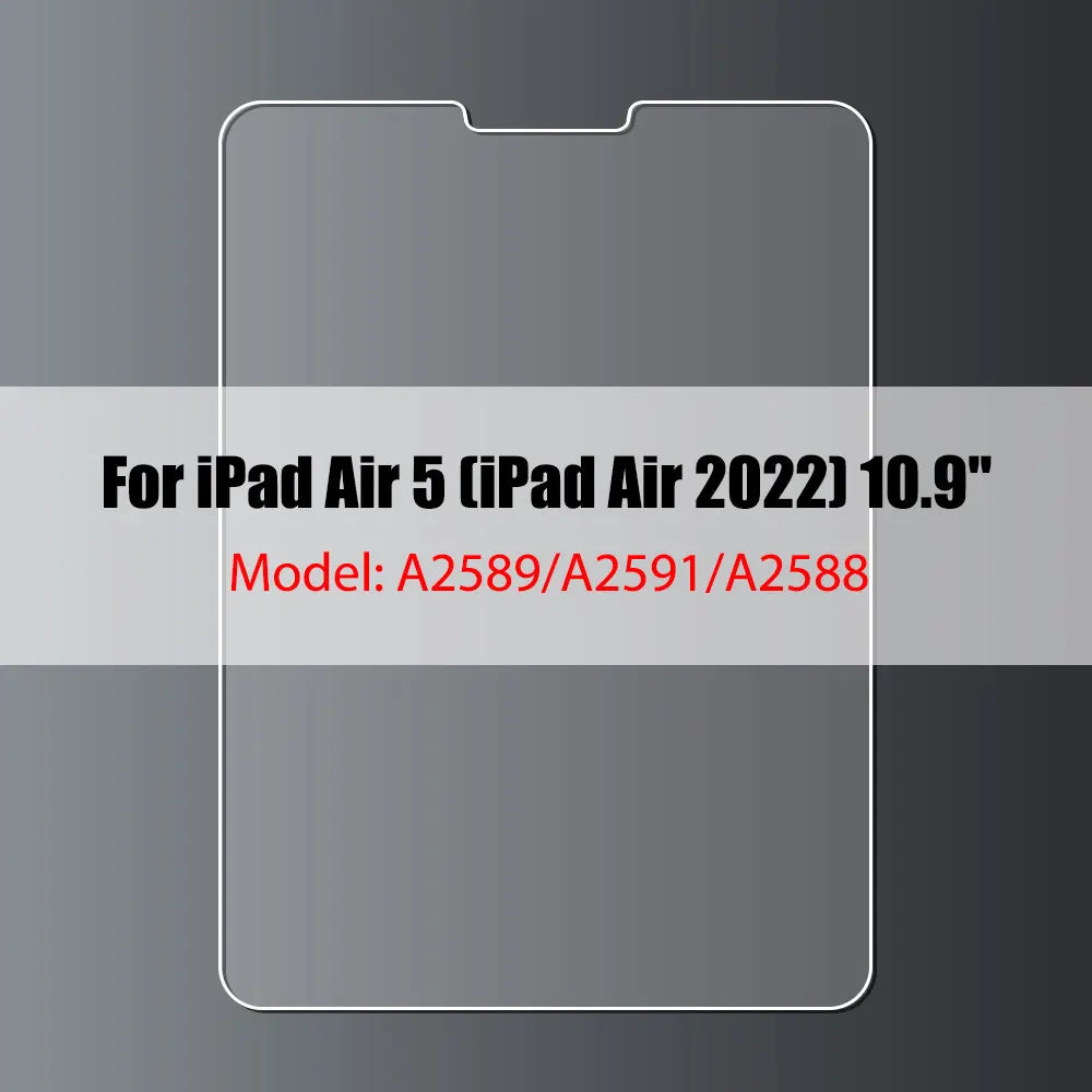 9H Tempered Glass Screen Protector for iPad