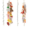 Bohemian Cotton Hanging Storage Chain with 20 Steel Clips