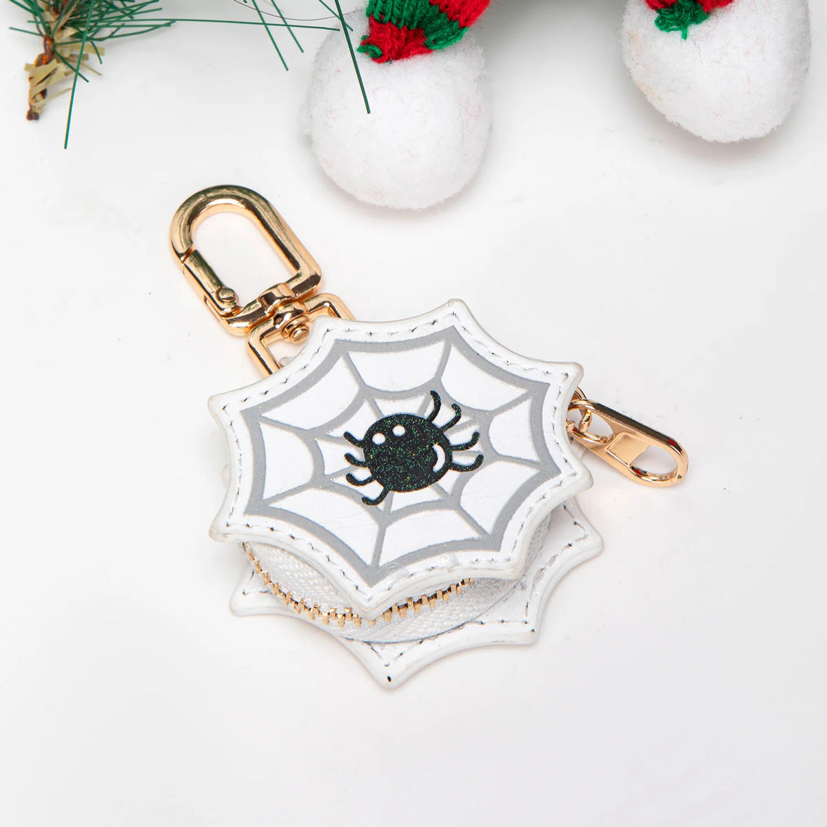 Cute Pumpkin Coin Purse with Keychain