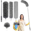 5-in-1 Microfiber Duster with 111-Inch Extension Pole