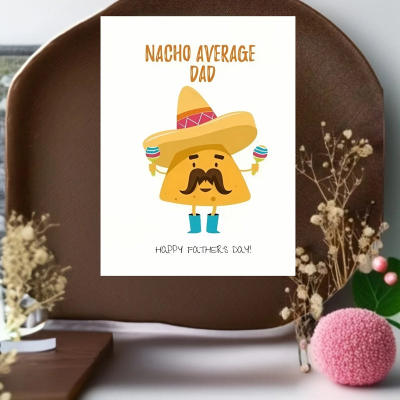 Humorous Father's Day Greeting Card with Envelope