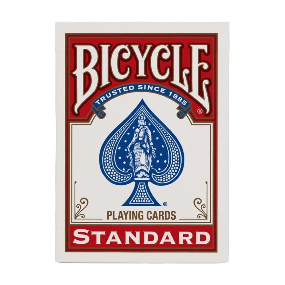Bicycle Rider Back Playing Cards – 2 Standard Decks (Red & Blue)