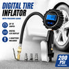 Portable Digital Tire Inflator with LCD Gauge