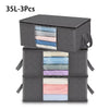 Foldable Storage Bags with Clear Window