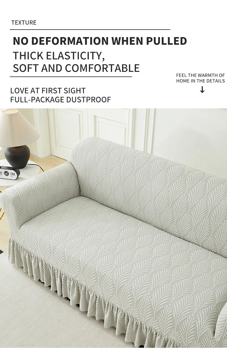 Thick Non-Slip Jacquard Sofa Cover
