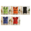 2-in-1 Foldable Shopping Cart Trolley Bag with Wheels
