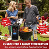 Bluetooth Fleischthermometer mit doppelten Sonden
