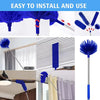 5-in-1 Microfiber Duster with 111-Inch Extension Pole