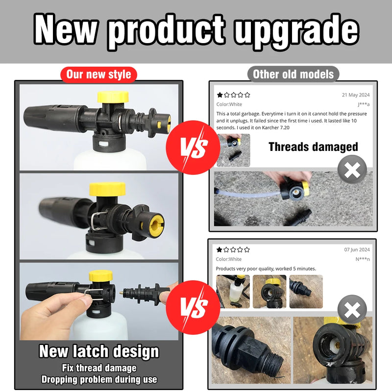 Adjustable Foam Cannon for Pressure Washers