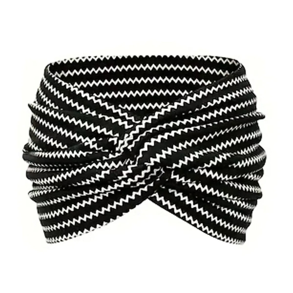 Ultra-Wide Knotted Headband for Yoga & Workouts
