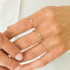 14K Gold Filled Braided Stacking Ring